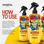 Immortal NYC Reserve Samurai Spirit  Premier After Shave for Men  17 Oz- Moisturizing & Refreshing- Spicy Floral Scent  Men's Cologne