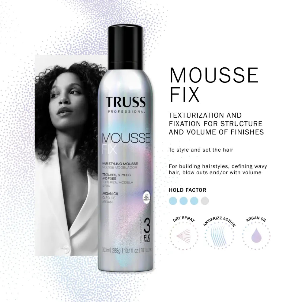 TRUSS HAIR STYLING MOUSSE FIX | 313.FIXMOUSSE