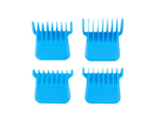 Gamma+ Professional Wide Magnetic Trimmer Blade Guards - Blue
