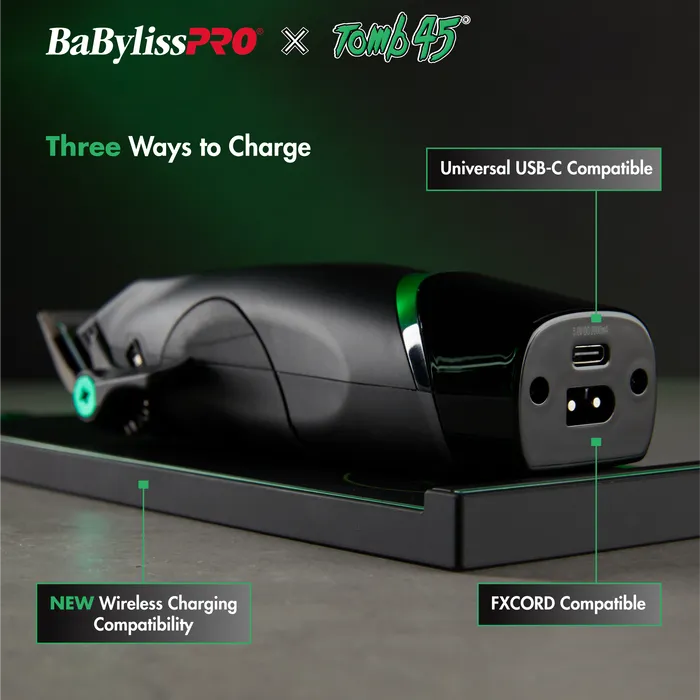 BaBylissPRO x Tomb45 Clipper & Trimmer Set |  FXT45PPK