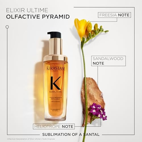 Kérastase Elixir Ultime Refillable Hydrating Hair Oil 2.53 Oz / 75 ML