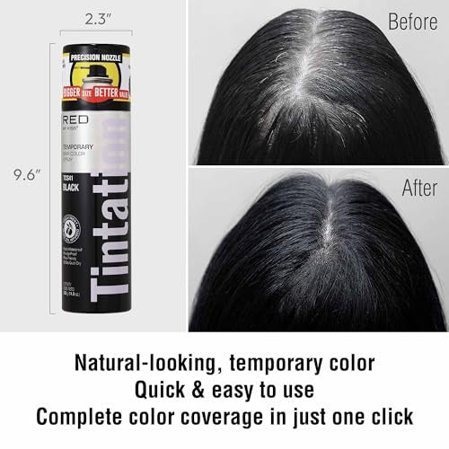 RED BY KISS TINTATION TEMPORARY HAIR COLOR SPRAY | TCS41