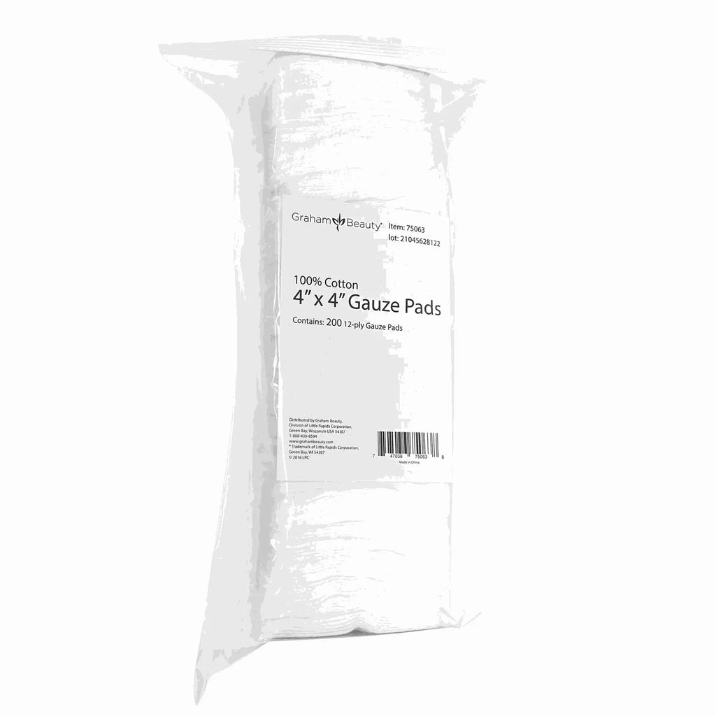 Graham 100% Cotton 4X4 Gauze Pads | 75063