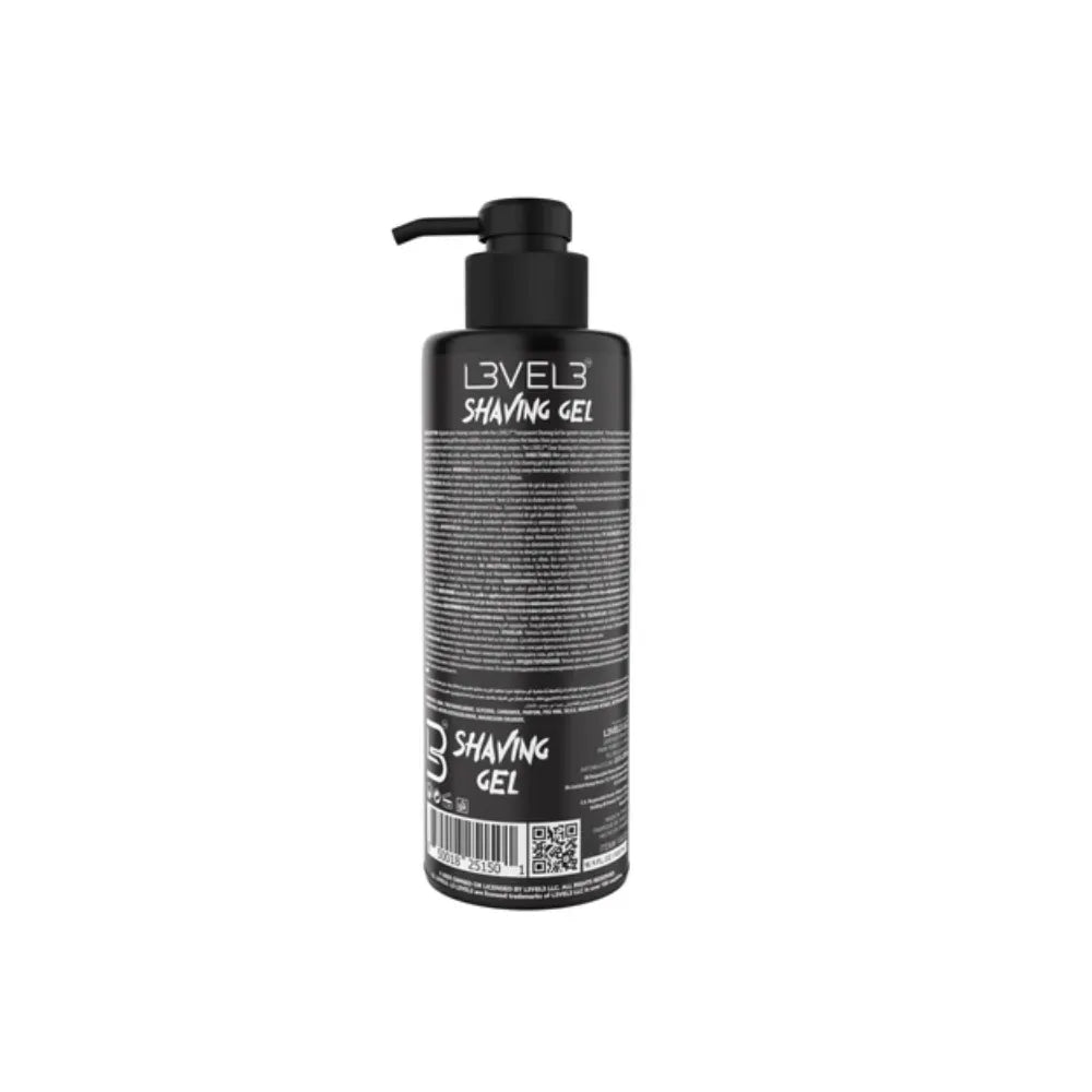 LEVEL3 SHAVING GEL 16Z ICE | L3-SHAV-ICE-500M