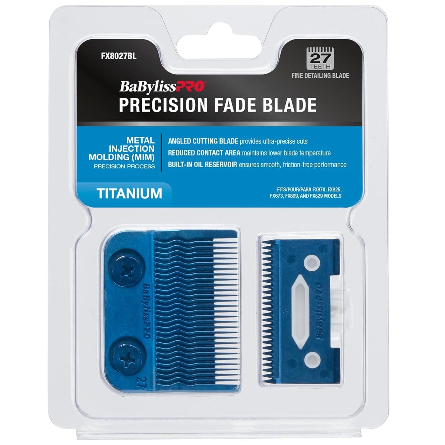BaBylissPRO Fine Detailing Blade Blue #FX8027BL