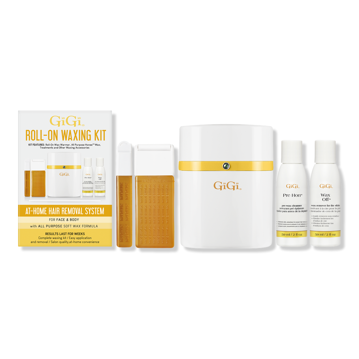 Gigi Roll-On Waxing Kit
