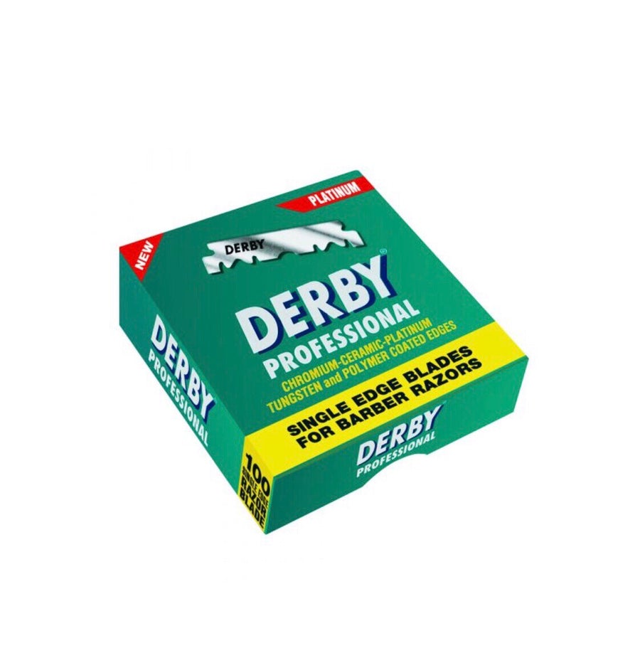 Derby Professional Single Edge Razor Blades, 100 Count