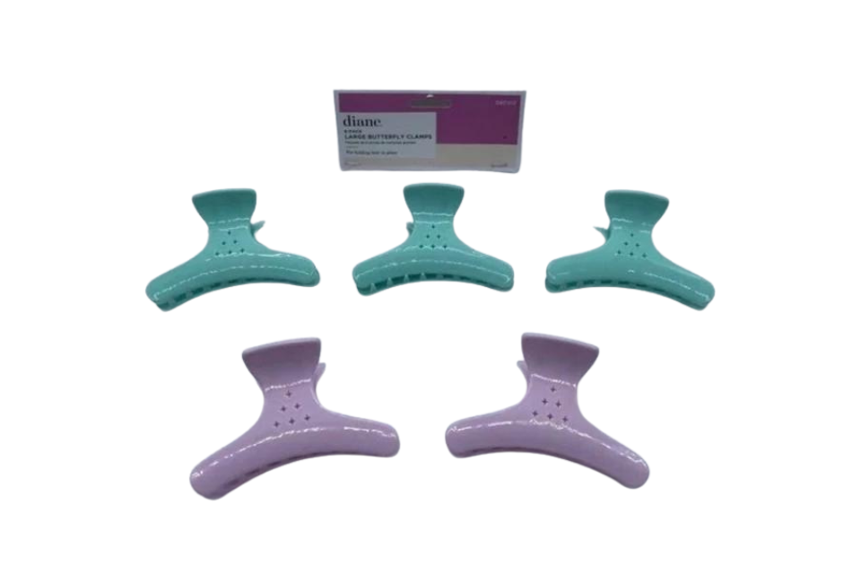Diane Large Butterfly Clamps 6pk | DEC012