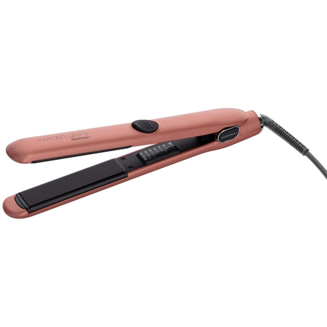 Gamma+ Keratin Glory 1" Straightening Iron Rose Gold