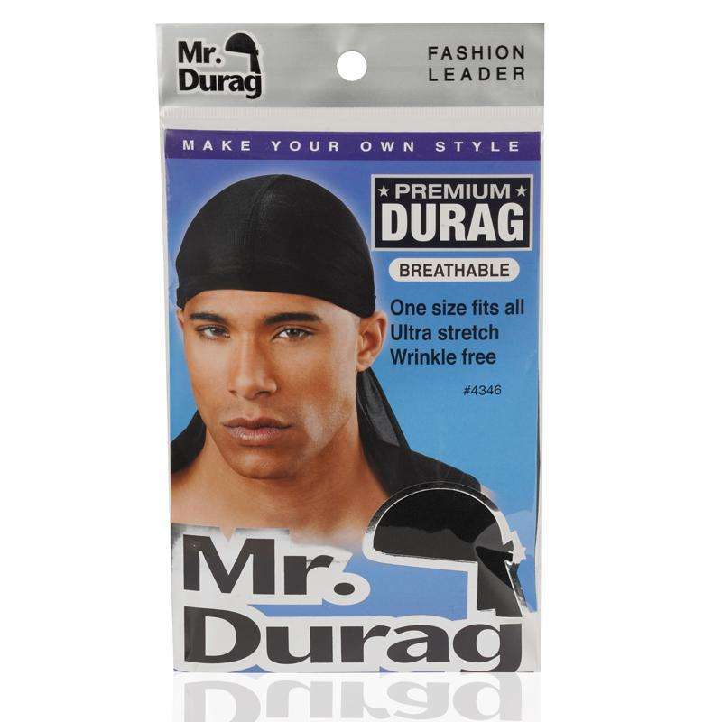 Mr. Durag Premium Durag Ultra Stretch Black