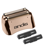 Andis Profoil 17230 Replacement Foil for electric shaver with three additional foil heads on a white background