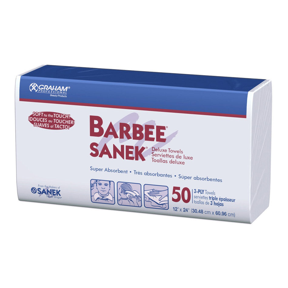 Graham Barbee Deluxe Towels #1625 50 3-Ply Towels