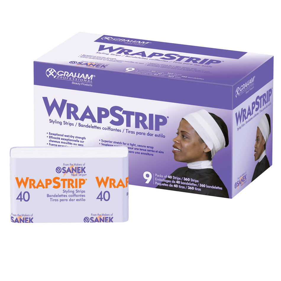 Graham Wrap Strips 360 Strips (9 packs of 40 strips)