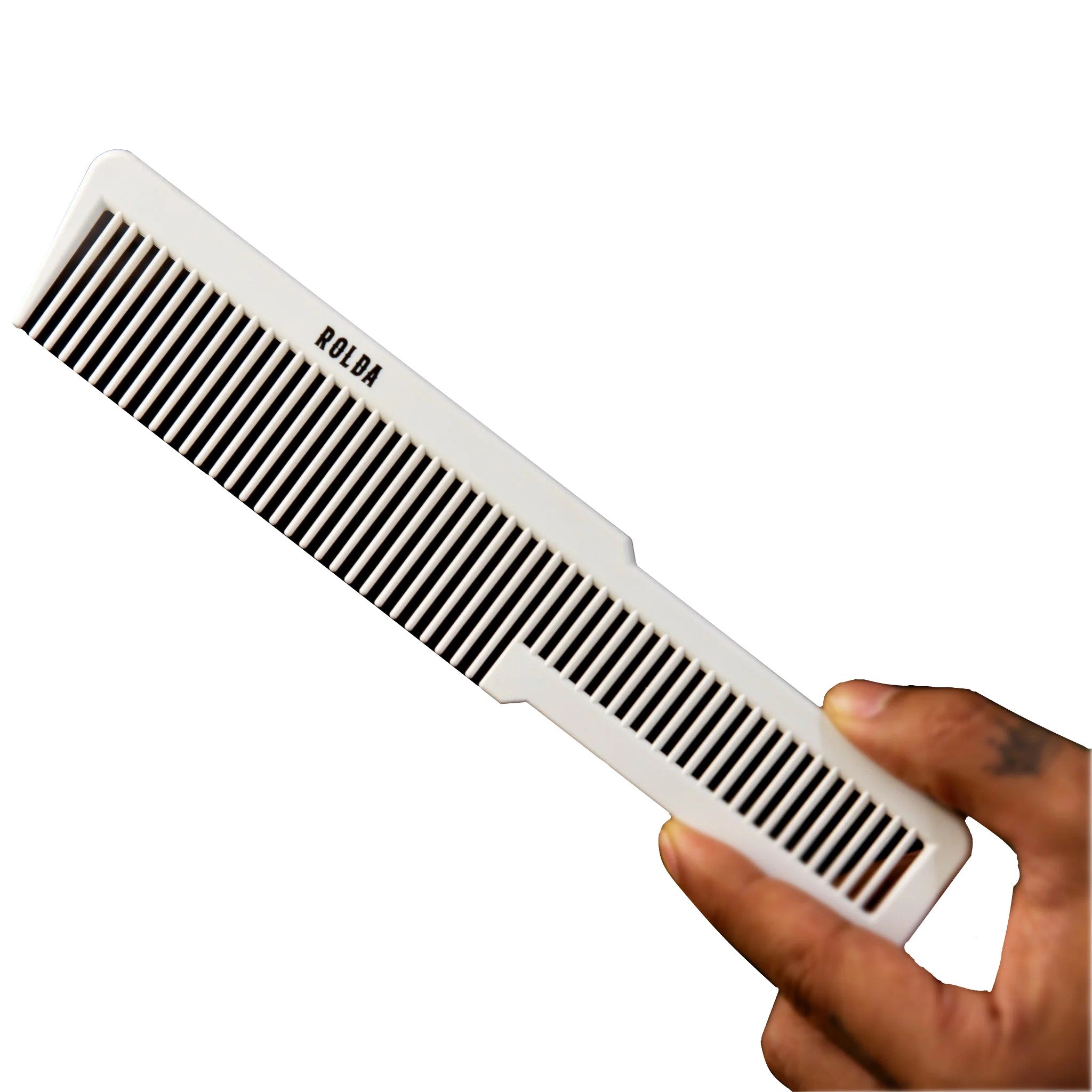 Rolda Cutting Comb 8 in. White