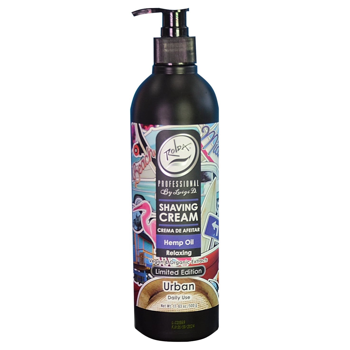 Rolda Shaving Cream Urban 17.63 oz.