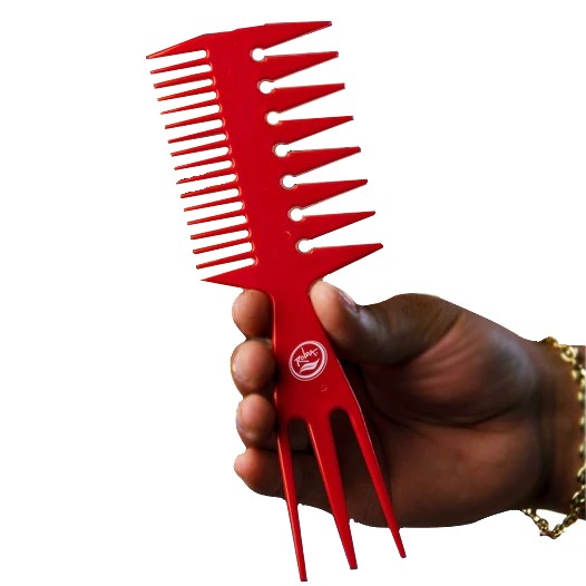 Rolda Styling Comb Red
