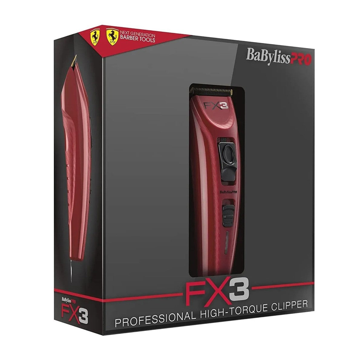 BabylissPRO FX3 Red Clipper - Ferrari Edition | FXX3C