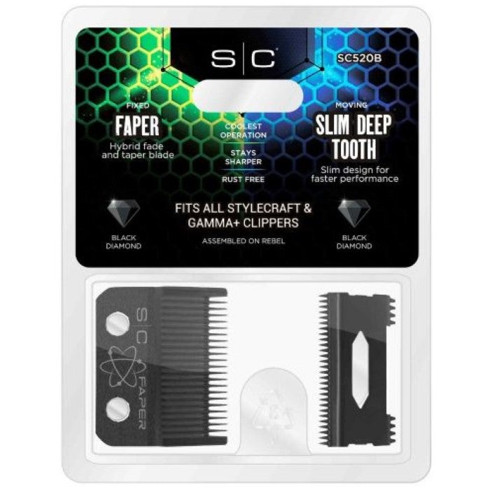 StyleCraft DLC Faper Blade Slim Deep Tooth | SC520B
