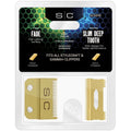 StyleCraft Fade Blade Gold Slim Deep Set | SC521G