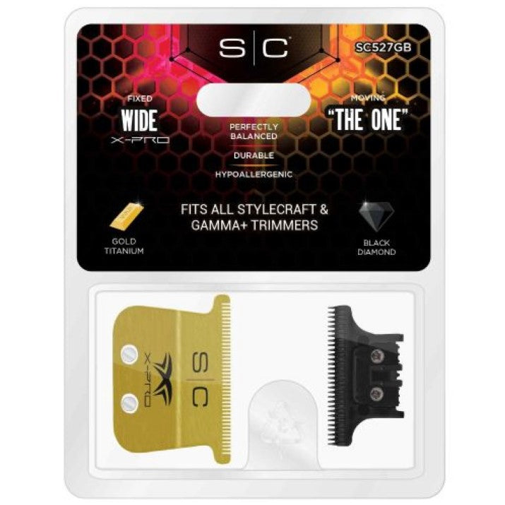 StyleCraft X-Pro Wide Gold "The One" Set | SC527GB