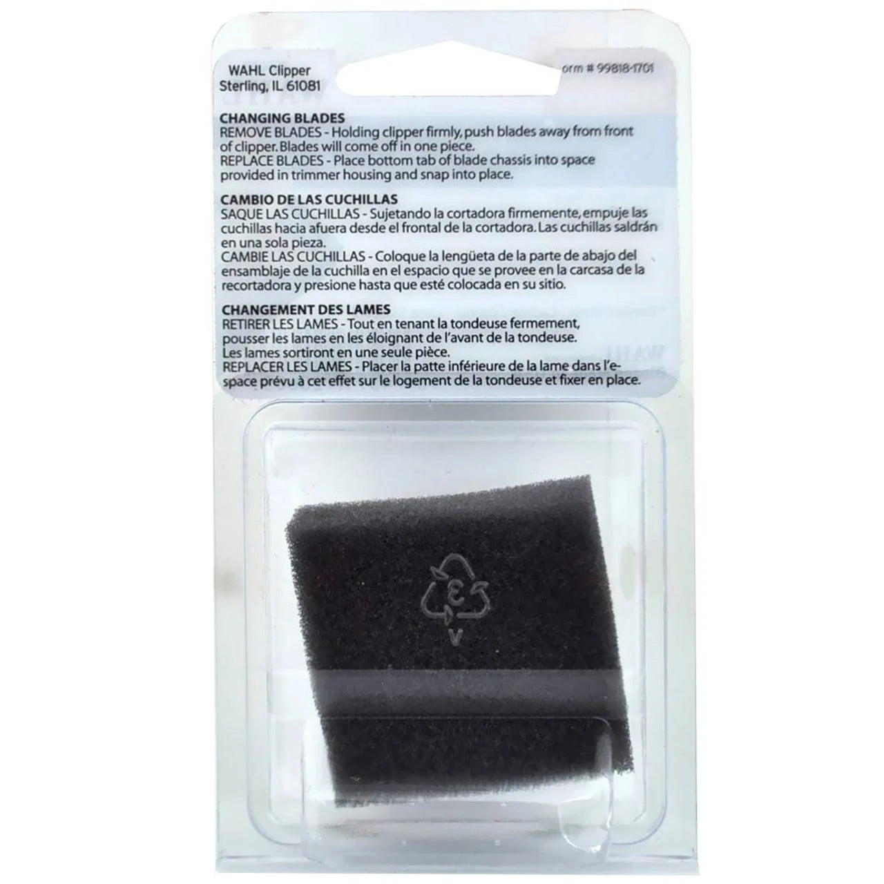 Wahl Standard Peanut Blade White | 2068-300